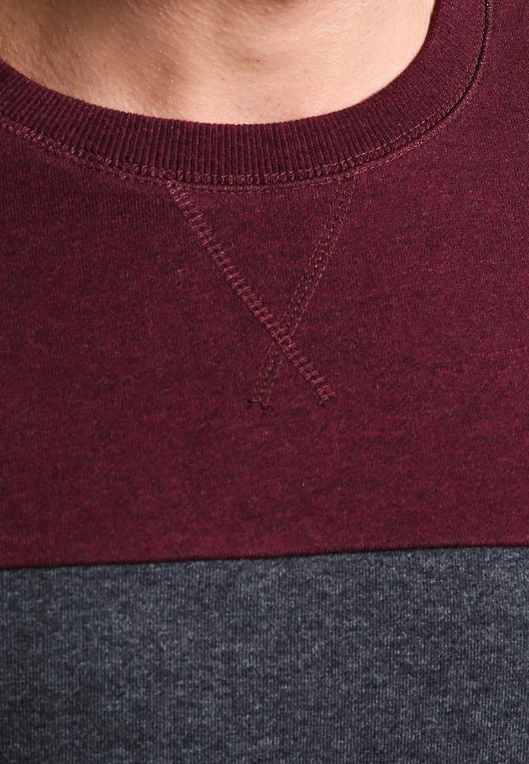 Pier One Sweater - Mottled Bordeaux 6 Pier One Sweater - Mottled Bordeaux - Afbeelding 4