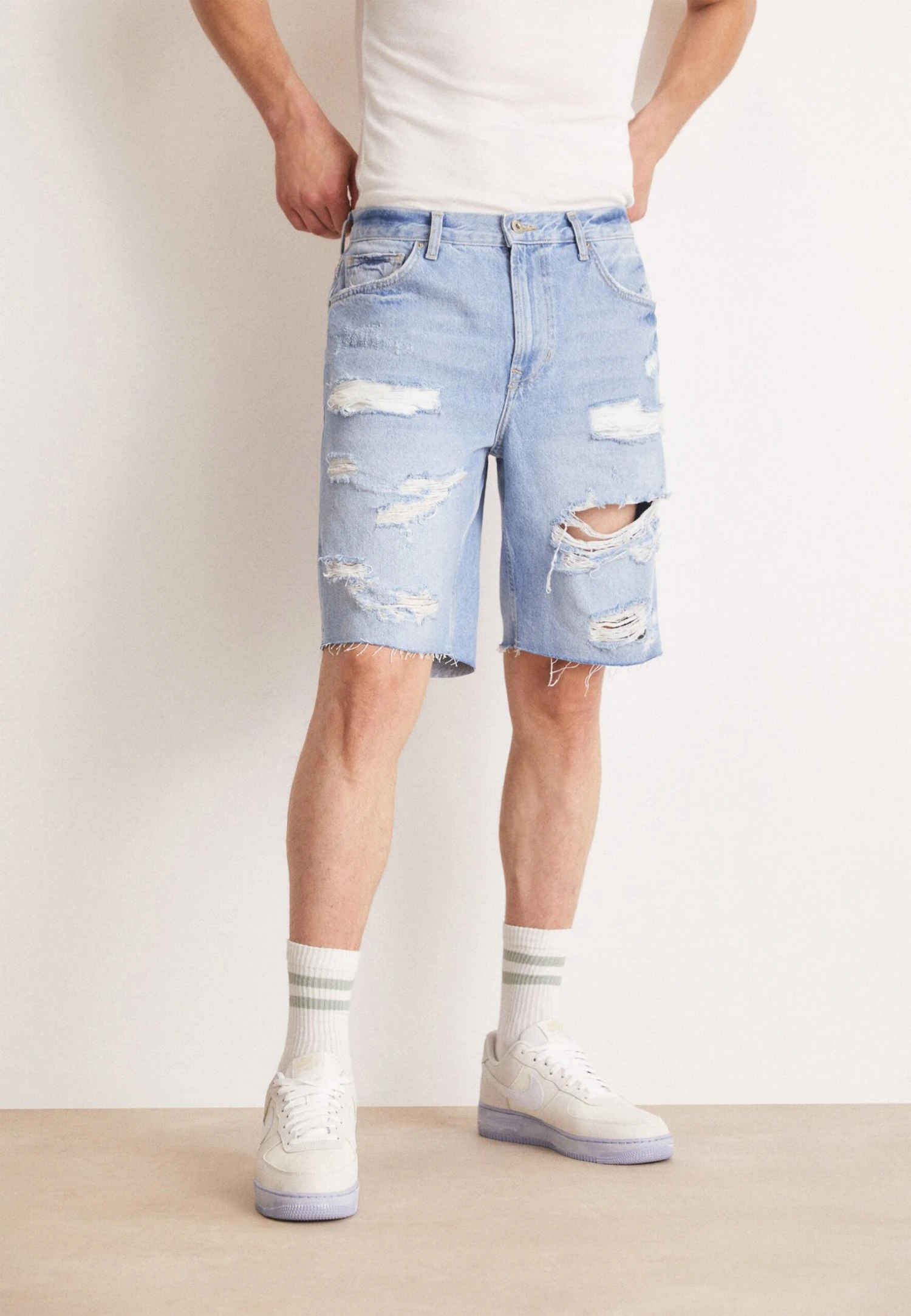 Pier One Jeansshort - Blue Denim 3 Pier One Jeansshort - Blue Denim