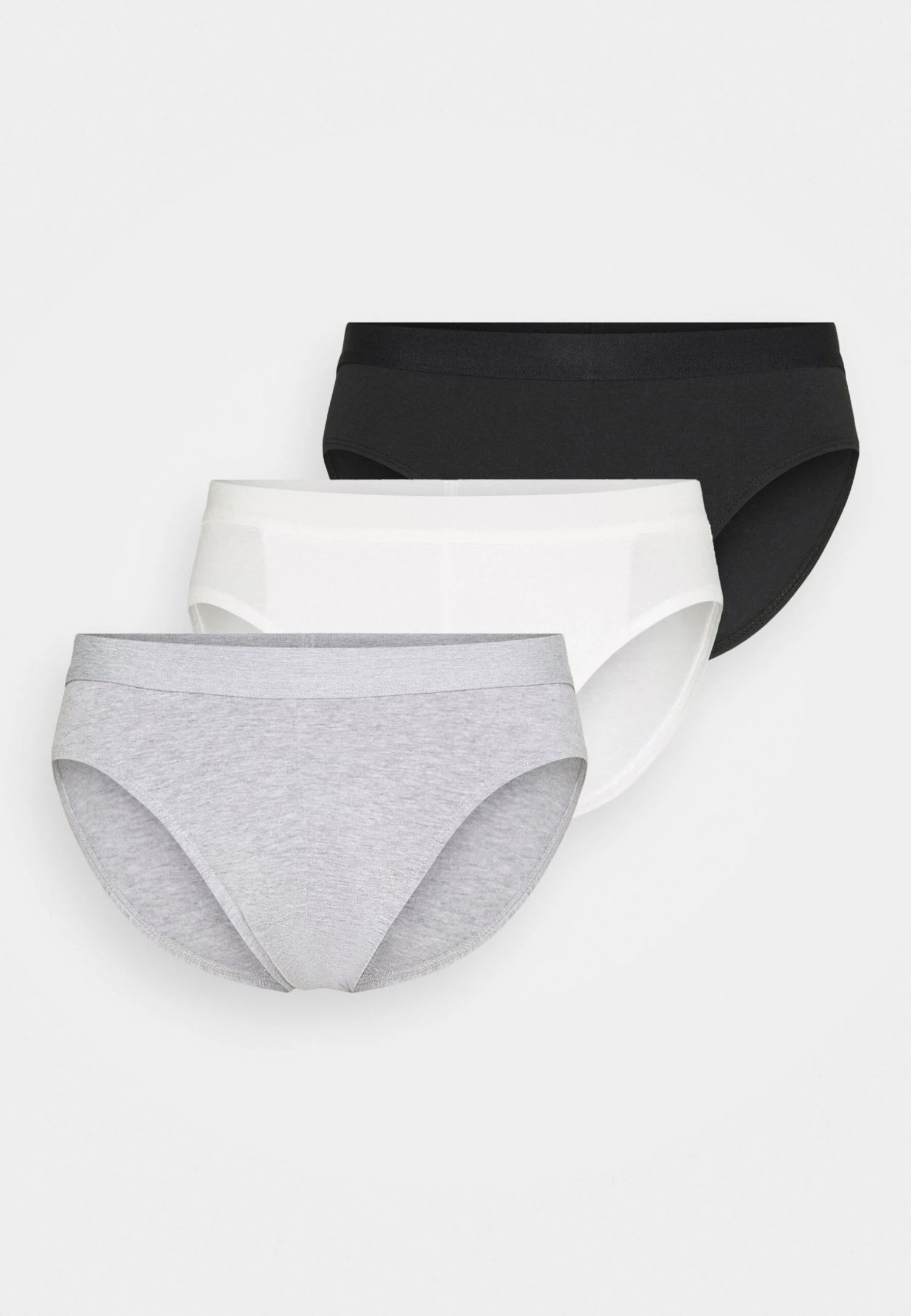 Pier One 3 Pack - Slip - Black/Mottled Grey/White 3 Pier One 3 Pack - Slip - Black/Mottled Grey/White