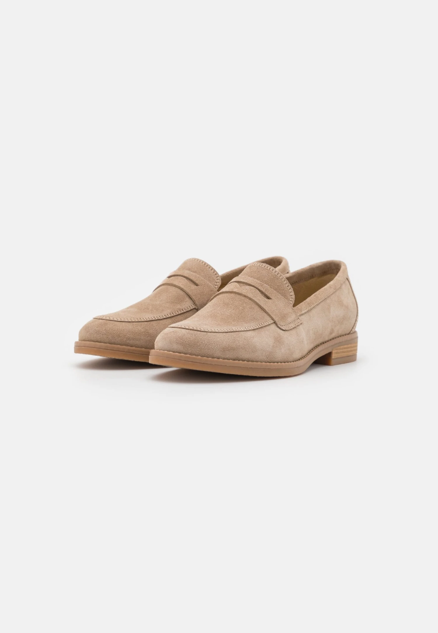 Pier One Leather - Instappers - Beige 5 Pier One Leather - Instappers - Beige - Afbeelding 3