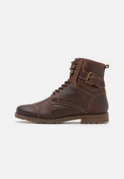 Pier One Leather - Veterboots - Brown