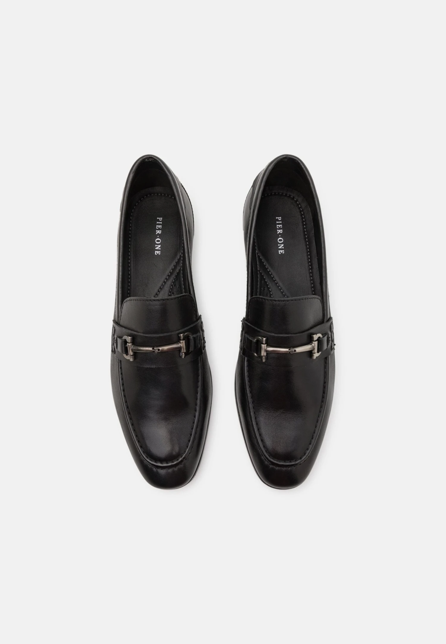 Pier One Leather - Instappers - Black 6 Pier One Leather - Instappers - Black - Afbeelding 4