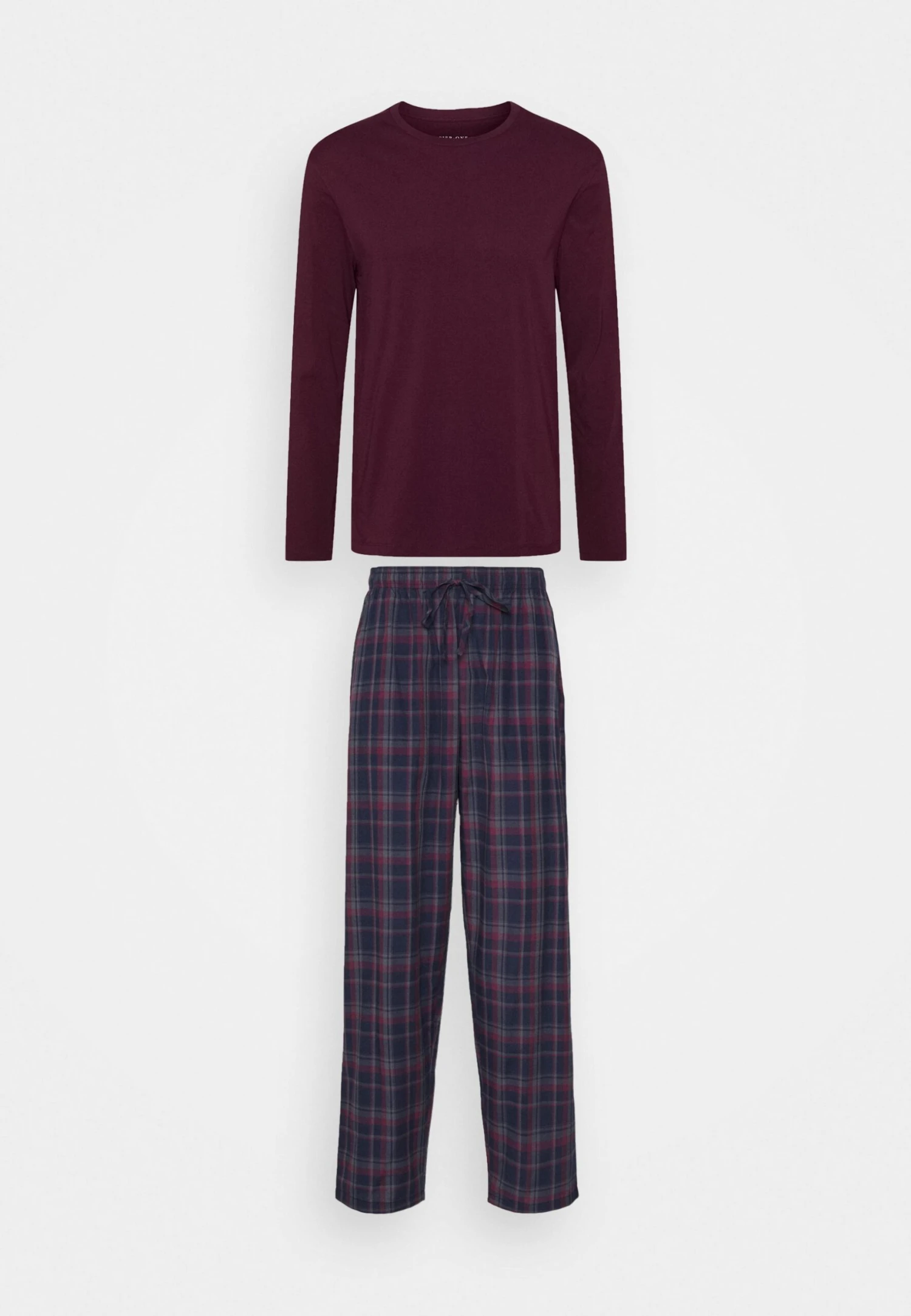Pier One Pyjama - Bordeaux/Dark Blue 3 Pier One Pyjama - Bordeaux/Dark Blue