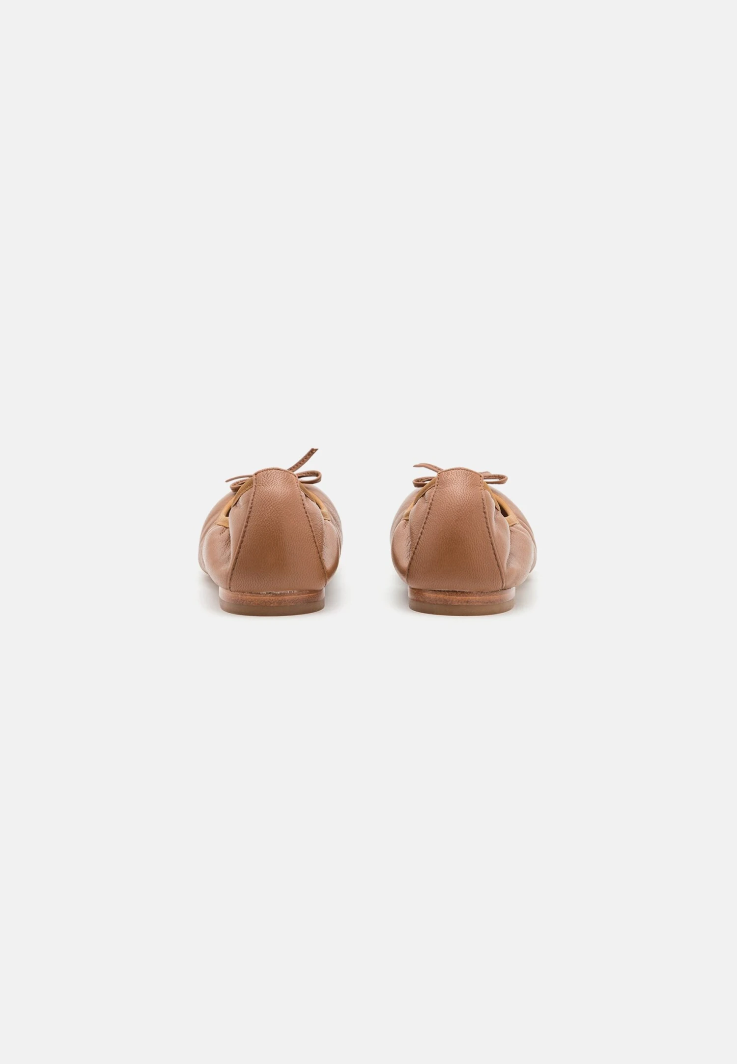 Pier One Leather - Ballerina'S - Cognac 6 Pier One Leather - Ballerina'S - Cognac - Afbeelding 4