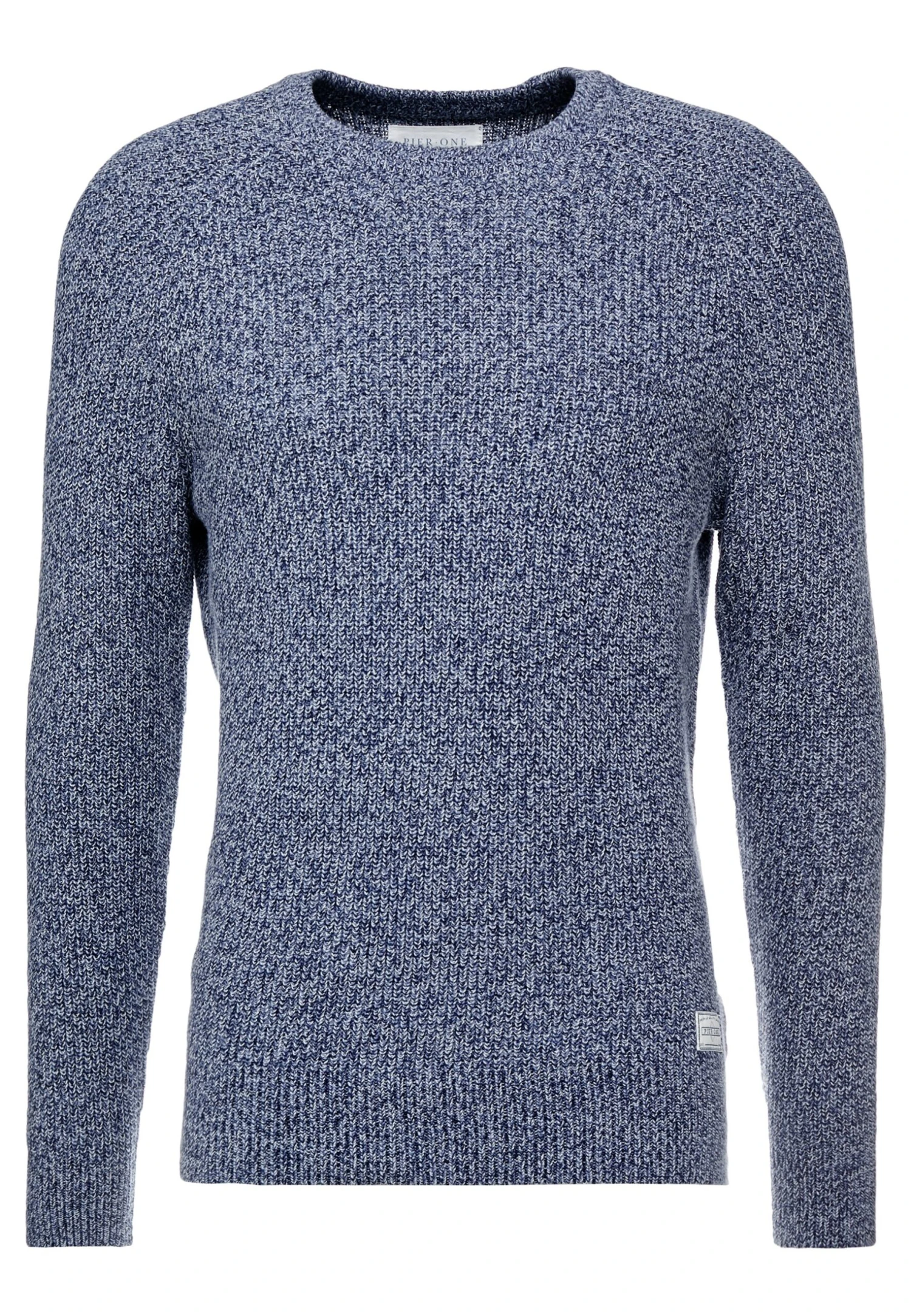 Pier One Multicolour Half Cardigan Jumper - Trui - Mottled Blue 6 Pier One Multicolour Half Cardigan Jumper - Trui - Mottled Blue - Afbeelding 4