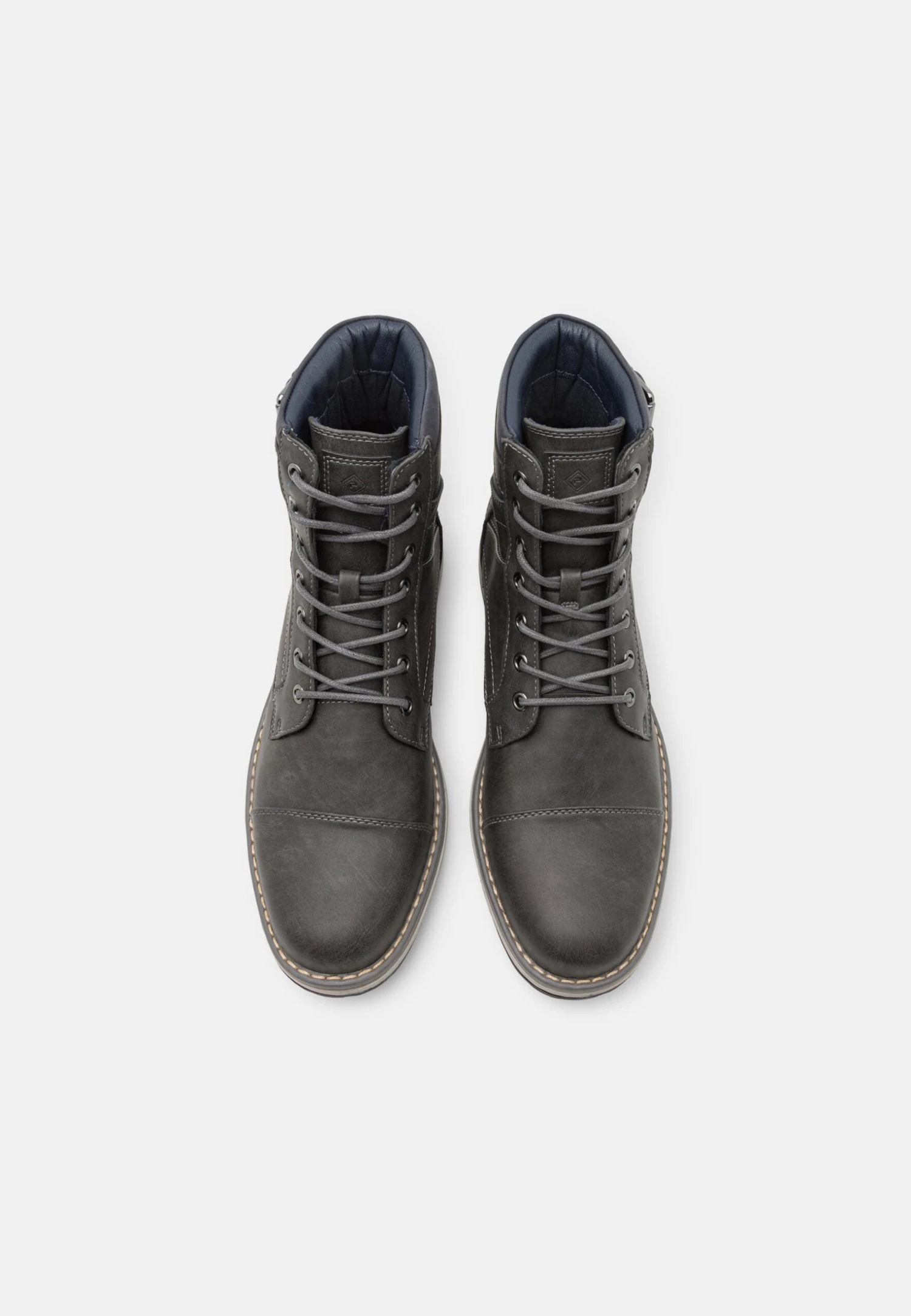 Pier One Veterboots - Grey 6 Pier One Veterboots - Grey - Afbeelding 4