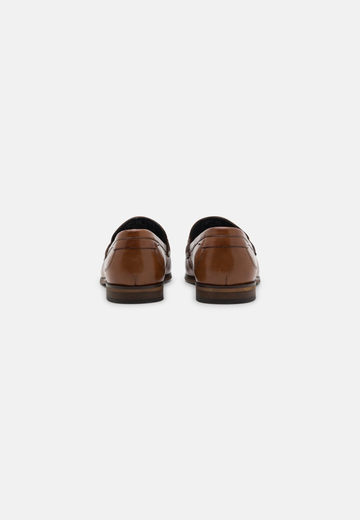 Pier One Leather - Instappers - Cognac 4 Pier One Leather - Instappers - Cognac - Afbeelding 2