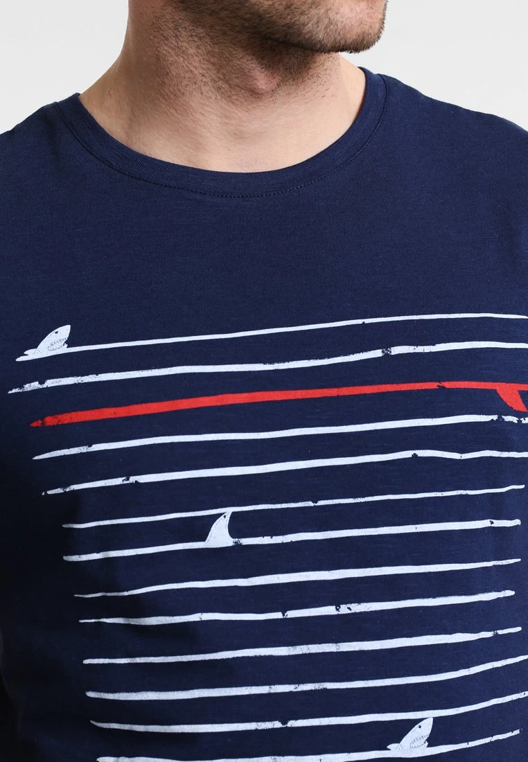 Pier One T-Shirt Print - Navy 6 Pier One T-Shirt Print - Navy - Afbeelding 4