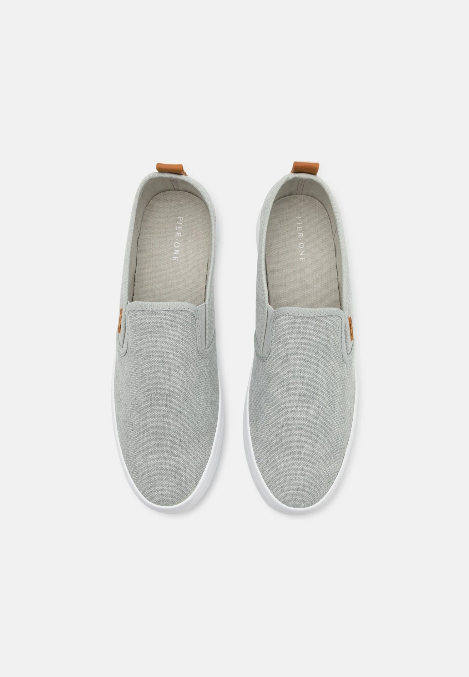 Pier One Unisex - Instappers - Grey 6 Pier One Unisex - Instappers - Grey - Afbeelding 4