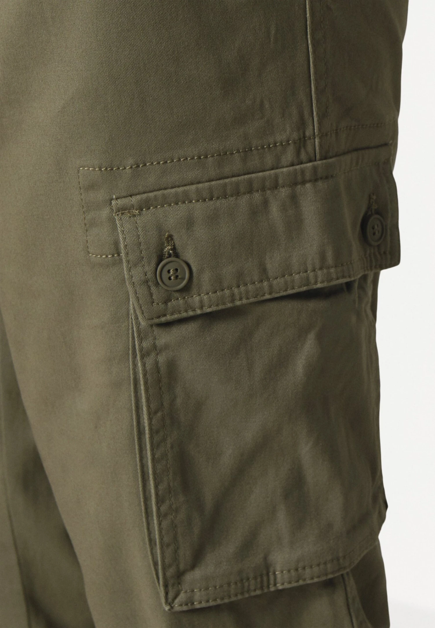 Pier One Cargobroek - Olive 6 Pier One Cargobroek - Olive - Afbeelding 4