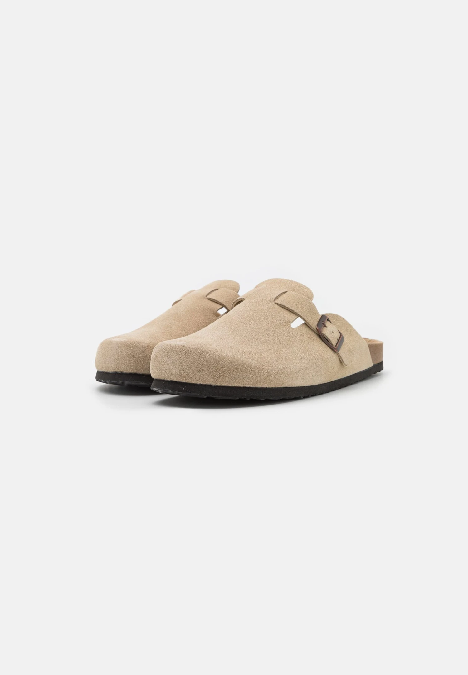 Pier One Leather Unisex - Pantoffels - Beige 4 Pier One Leather Unisex - Pantoffels - Beige - Afbeelding 2