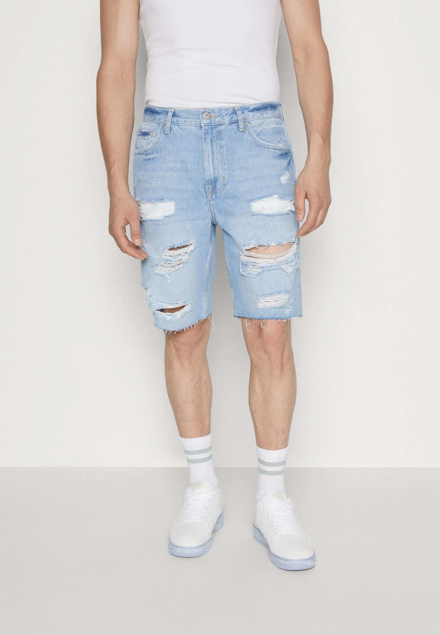 Pier One Jeansshort - Blue Denim 5 Pier One Jeansshort - Blue Denim - Afbeelding 3