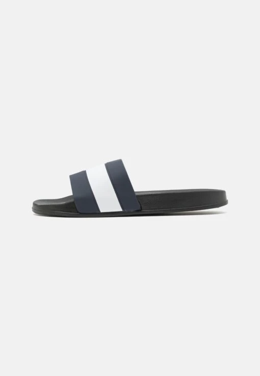 Pier One Muiltjes - Dark Blue/White