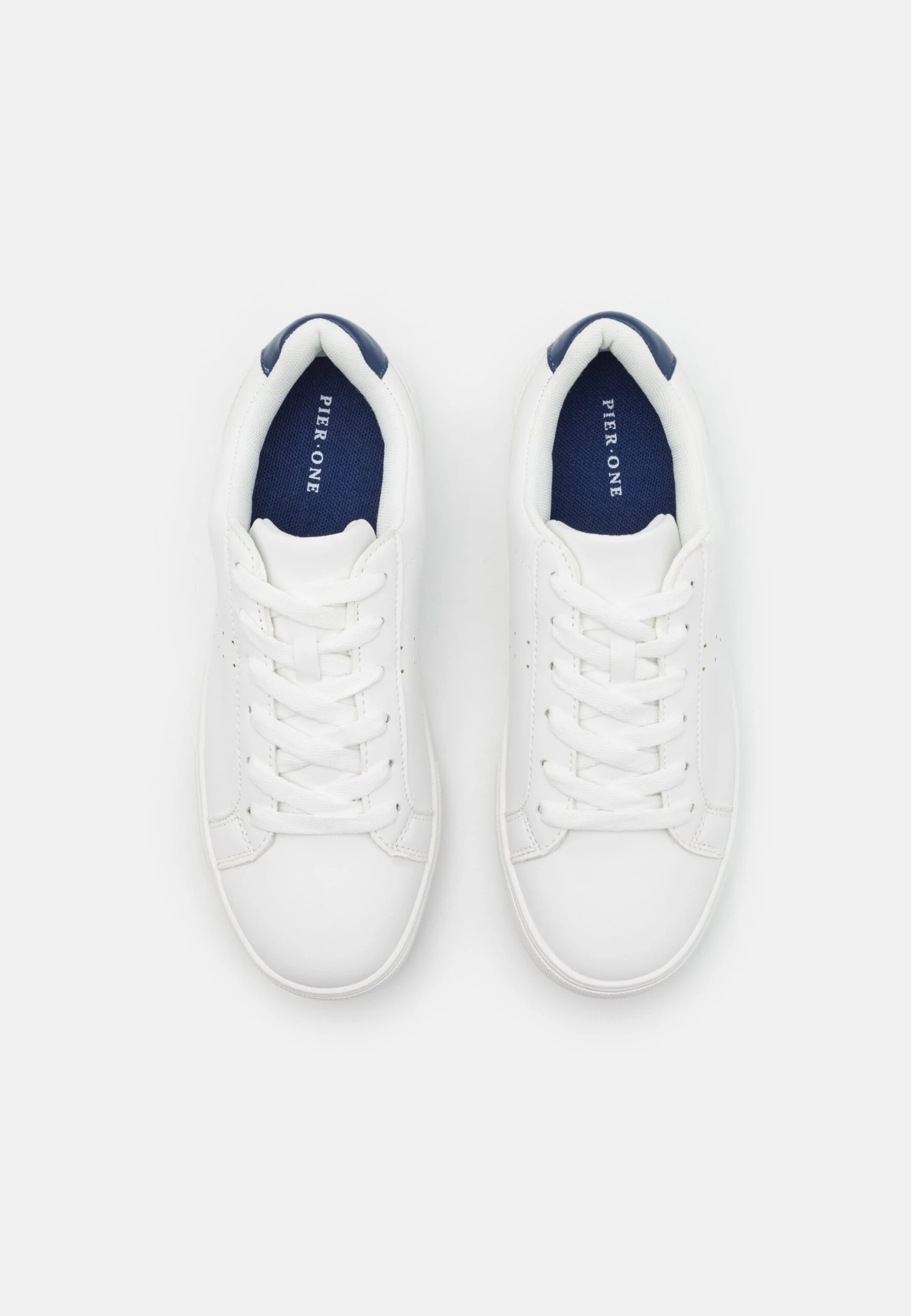 Pier One Unisex - Sneakers Laag - White 6 Pier One Unisex - Sneakers Laag - White - Afbeelding 4