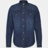 Pier One Denim - Overhemd - Blue Denim 1 Pier One Denim - Overhemd - Blue Denim -Pier One 14816eb33aa843d586d3ae8070a120b6