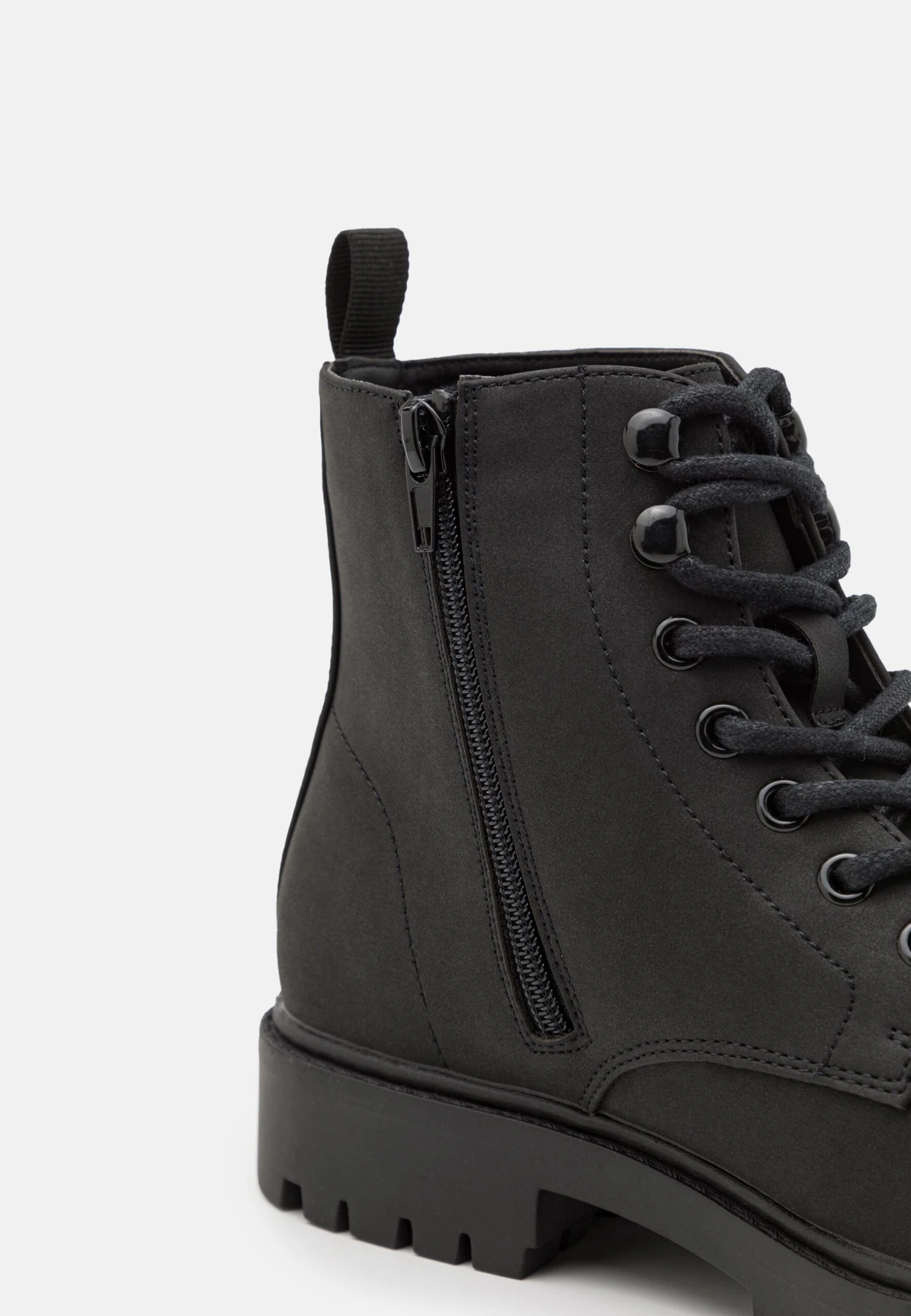 Pier One Unisex - Veterboots - Black 8 Pier One Unisex - Veterboots - Black - Afbeelding 6