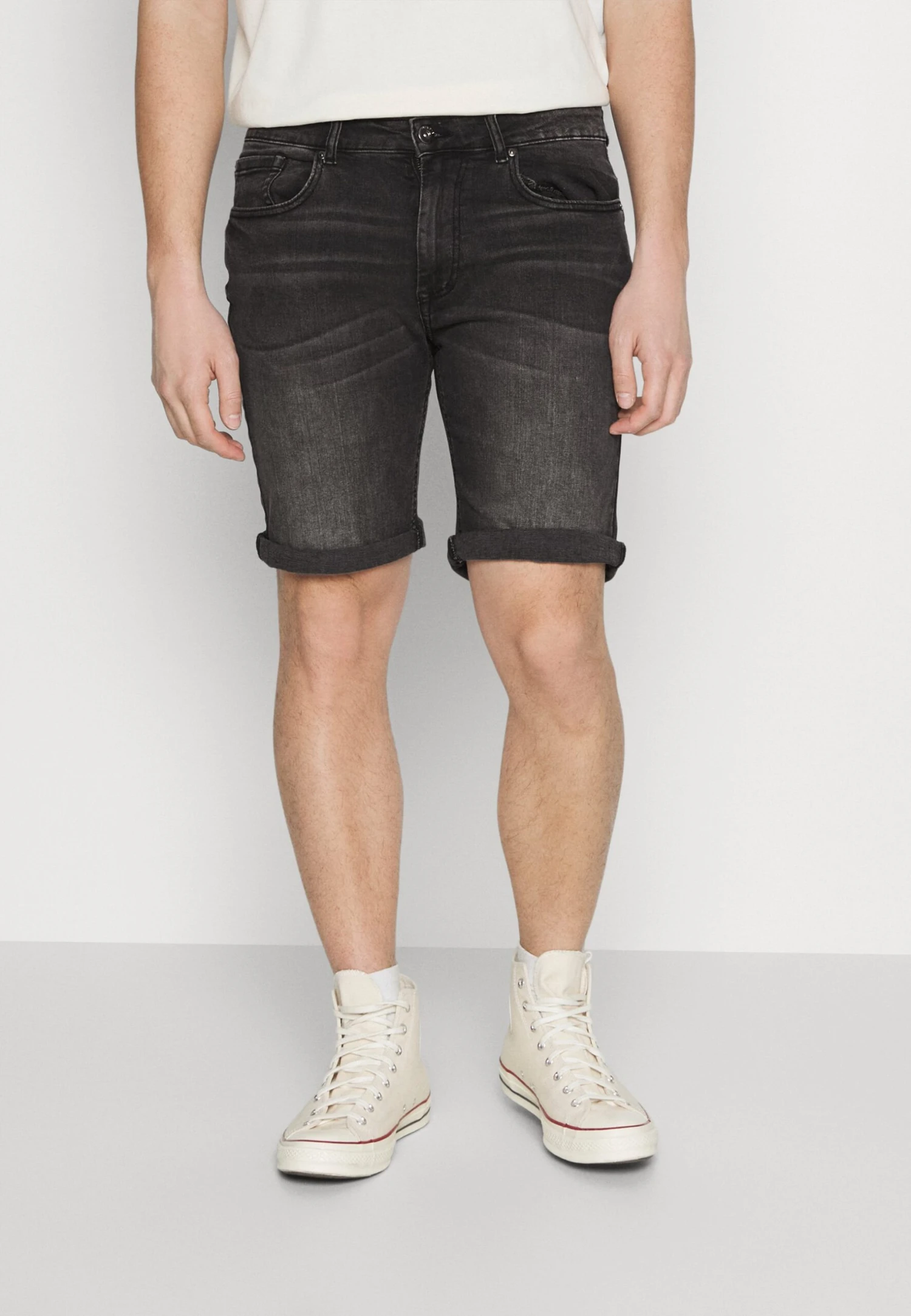 Pier One Jeansshort - Light Blue Denim 6 Pier One Jeansshort - Light Blue Denim - Afbeelding 4