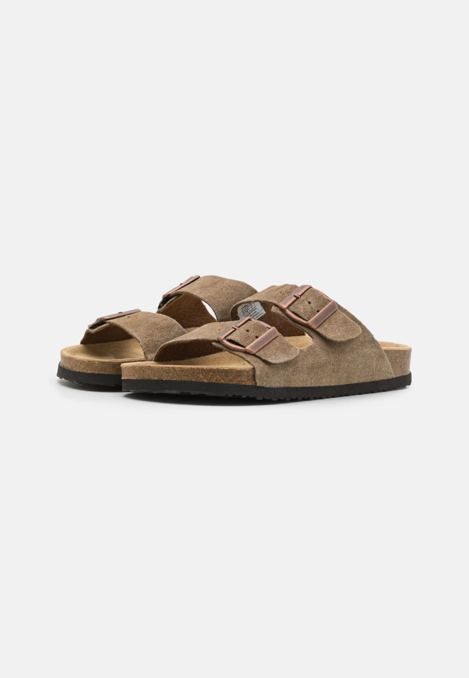 Pier One Leather Unisex - Pantoffels - Stone 4 Pier One Leather Unisex - Pantoffels - Stone - Afbeelding 2