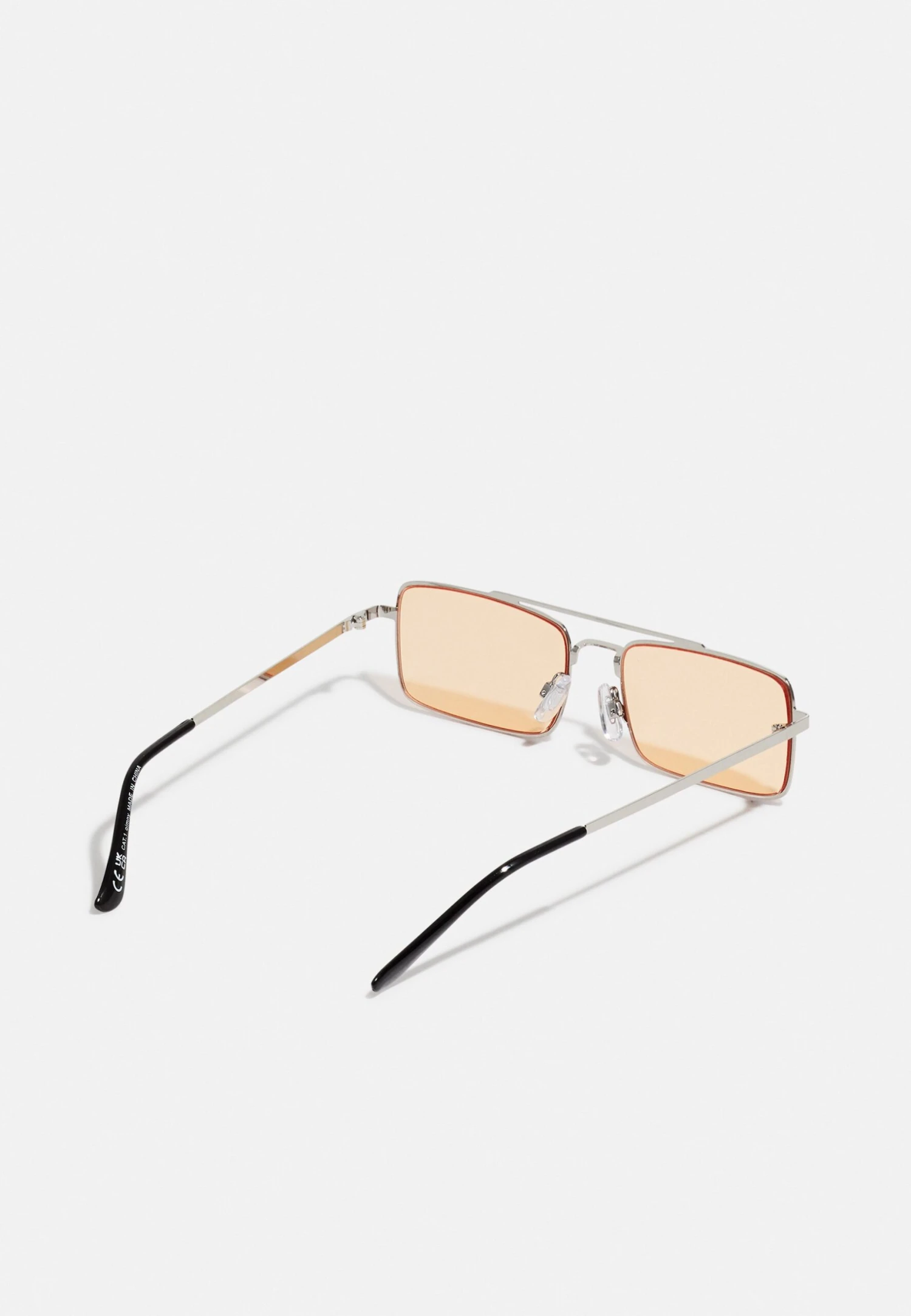Pier One Unisex - Zonnebril - Silver-Coloured, Orange 4 Pier One Unisex - Zonnebril - Silver-Coloured, Orange - Afbeelding 2