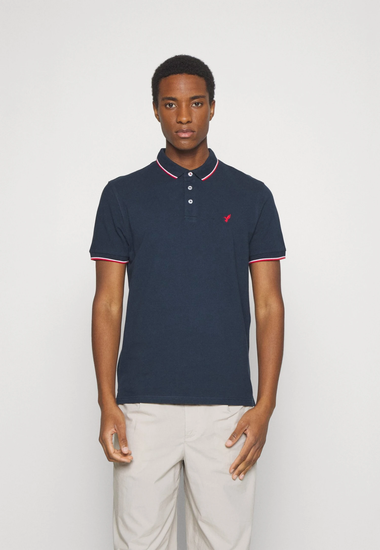 Pier One 2 Pack - Poloshirt - Light Grey/Dark Blue 6 Pier One 2 Pack - Poloshirt - Light Grey/Dark Blue - Afbeelding 4