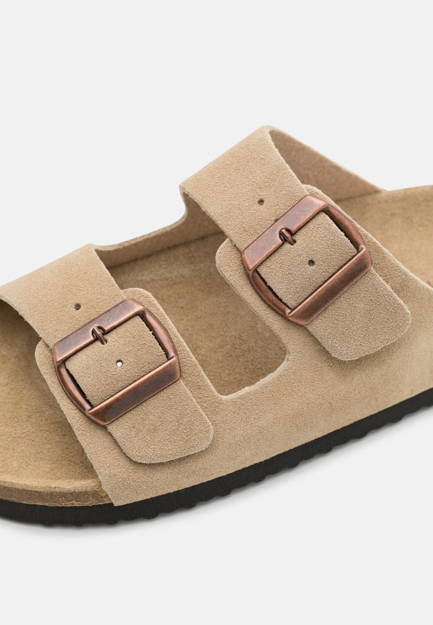 Pier One Leather Unisex - Pantoffels - Beige 8 Pier One Leather Unisex - Pantoffels - Beige - Afbeelding 6