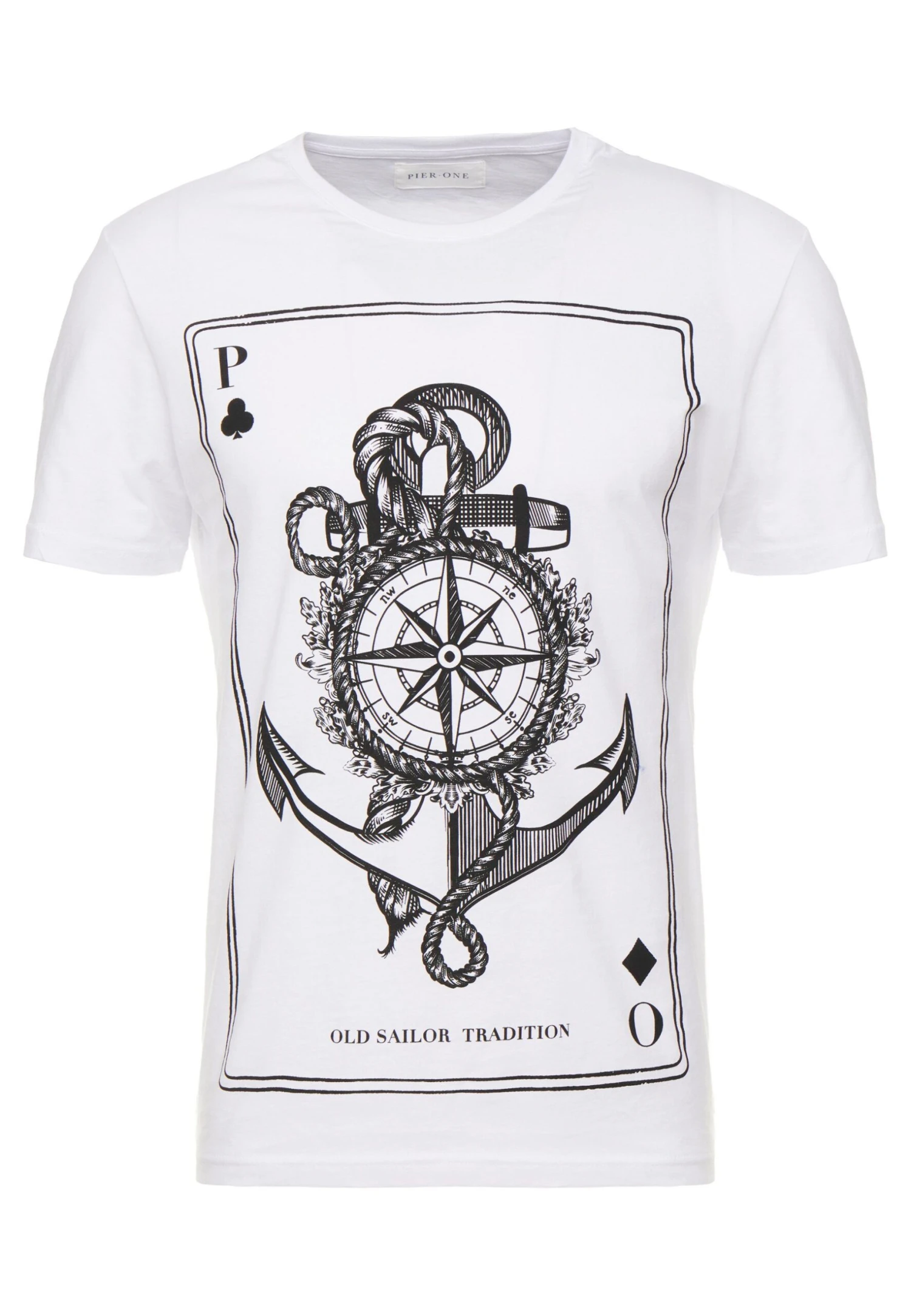 Pier One T-Shirt Print - White 6 Pier One T-Shirt Print - White - Afbeelding 4