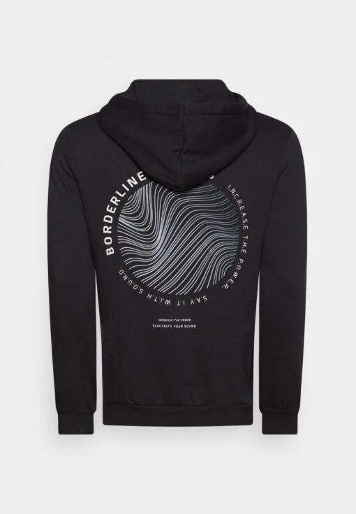 Pier One Hoodie Circle Back - Sweater - Black