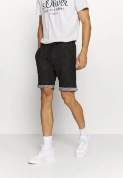 Pier One Shorts - Mottled Black