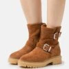 Pier One Leather - Cowboy-/Bikerlaarsjes - Cognac 2 Pier One Leather - Cowboy-/Bikerlaarsjes - Cognac -Pier One 25306f9794594534aa0d71a7a5db0d88