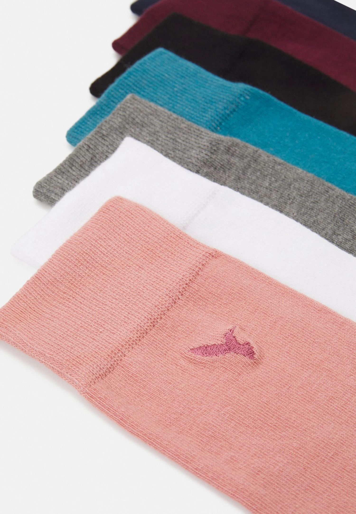 Pier One 7 Pack - Sokken - Pink/White/Grey 4 Pier One 7 Pack - Sokken - Pink/White/Grey - Afbeelding 2