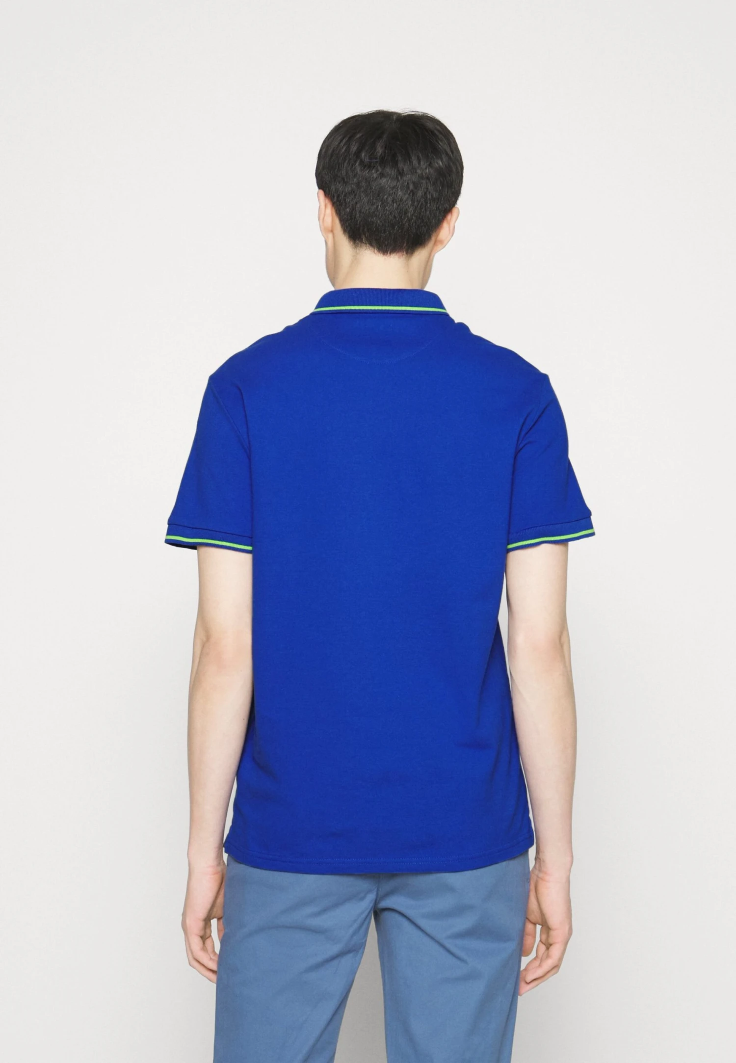 Pier One Neon Tipping Birdy - Poloshirt - Blue 5 Pier One Neon Tipping Birdy - Poloshirt - Blue - Afbeelding 3
