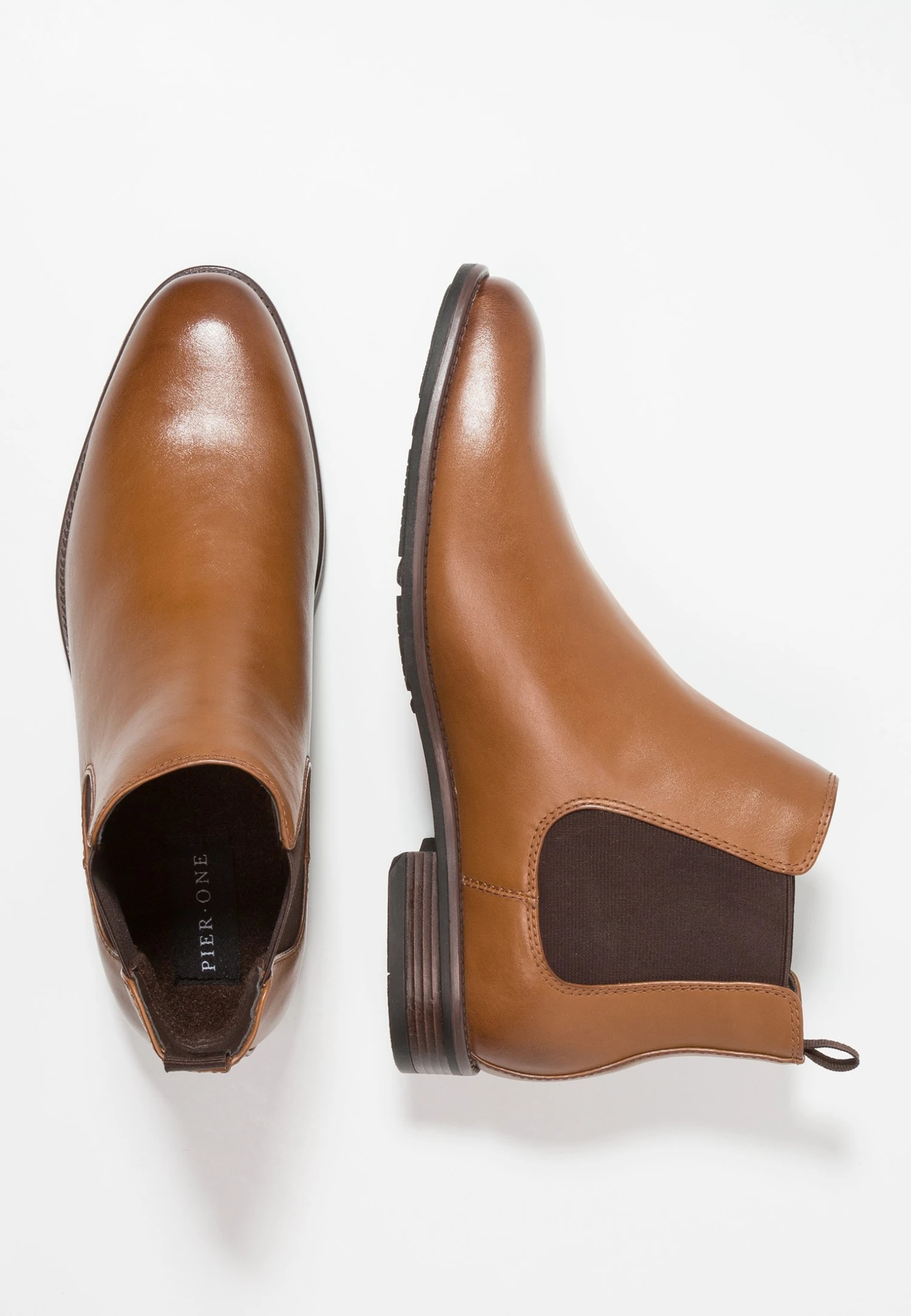Pier One Korte Laarzen - Cognac 4 Pier One Korte Laarzen - Cognac - Afbeelding 2