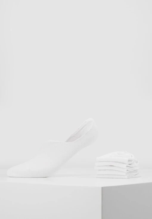 Pier One 5 Pack - Enkelsokken - White
