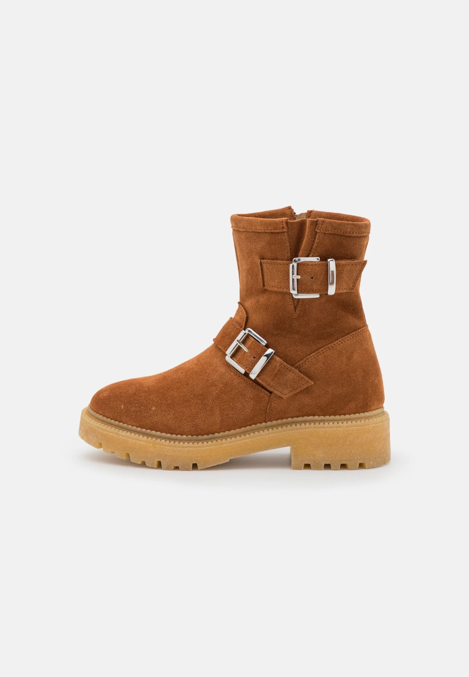 Pier One Leather - Cowboy-/Bikerlaarsjes - Cognac 4 Pier One Leather - Cowboy-/Bikerlaarsjes - Cognac - Afbeelding 2