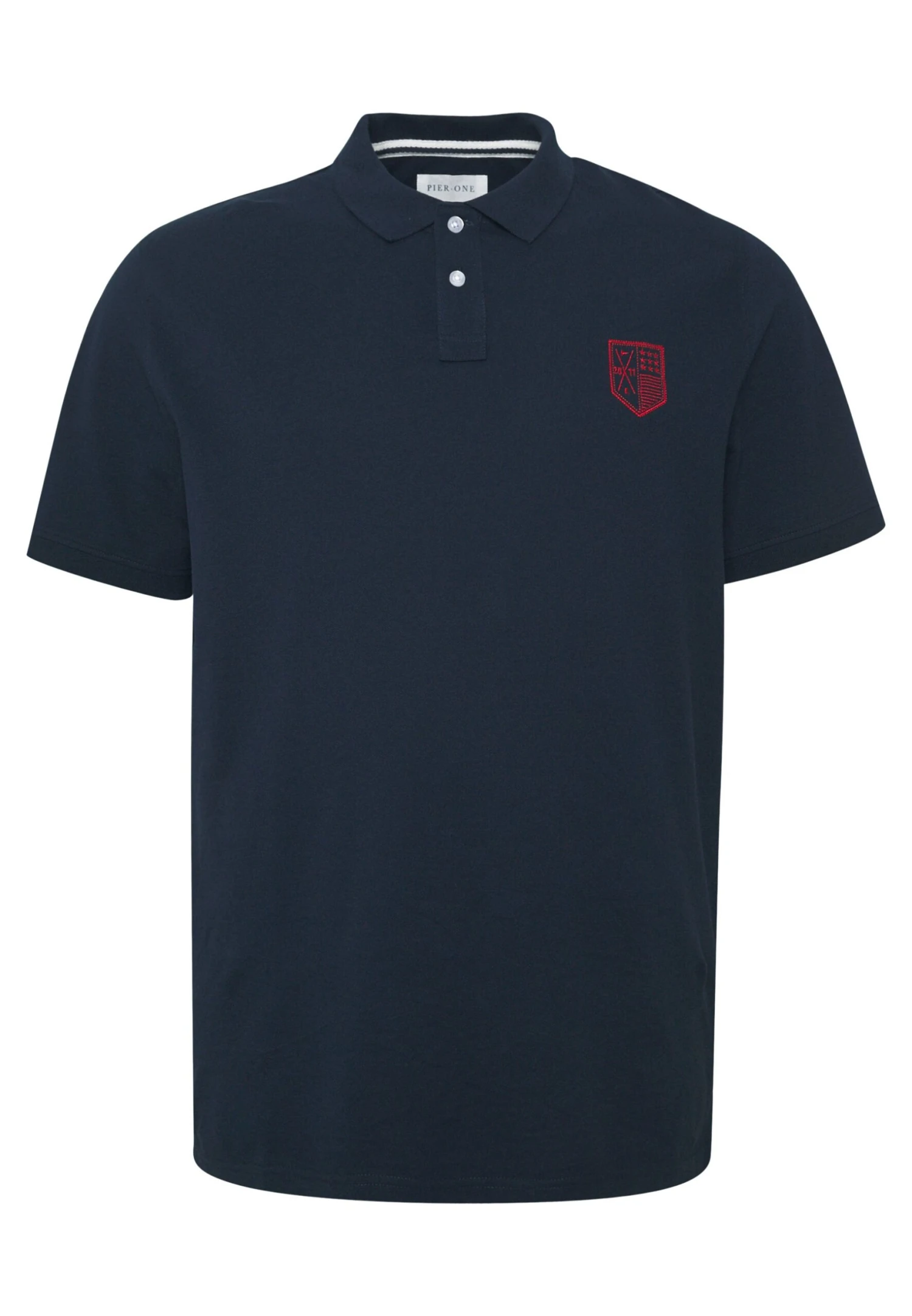 Pier One Poloshirt - Dress Blue/Dark Blu 6 Pier One Poloshirt - Dress Blue/Dark Blu - Afbeelding 4