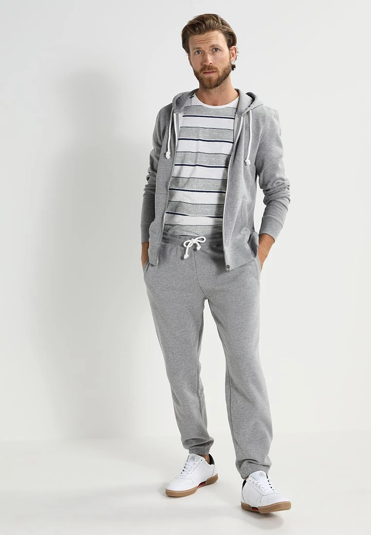 Pier One Sweater Met Rits - Grey Melange 4 Pier One Sweater Met Rits - Grey Melange - Afbeelding 2