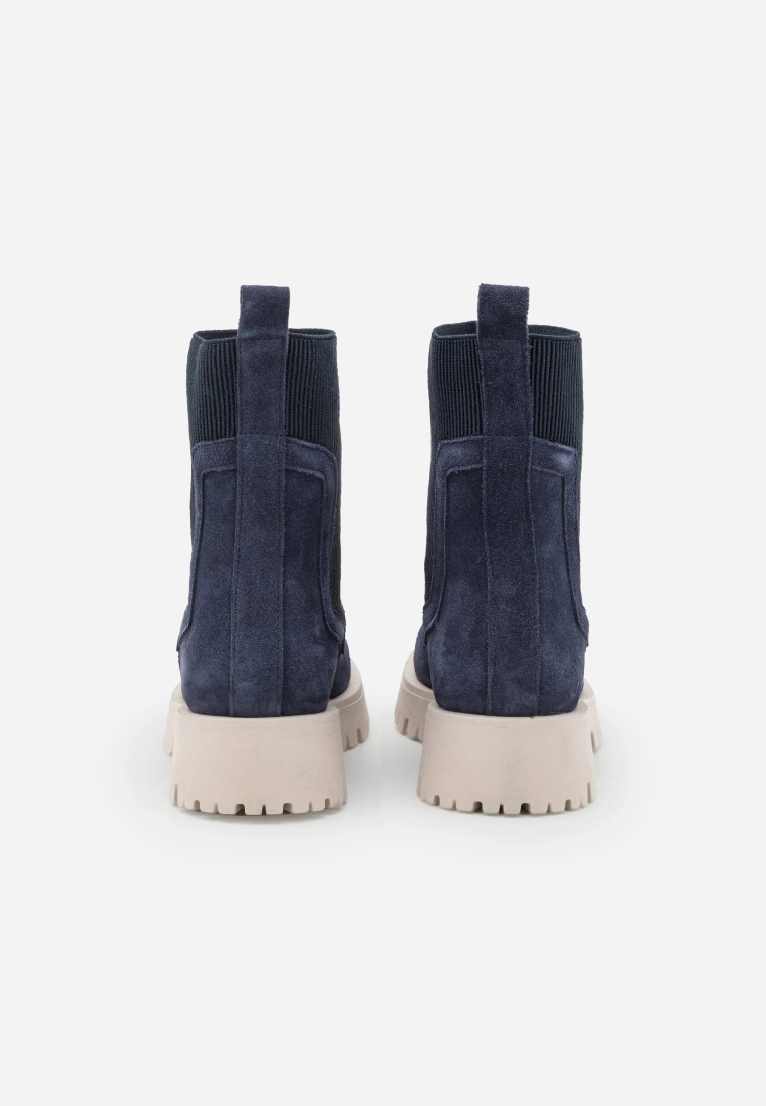 Pier One Leather - Enkellaarsjes Met Plateauzool - Dark Blue 6 Pier One Leather - Enkellaarsjes Met Plateauzool - Dark Blue - Afbeelding 4