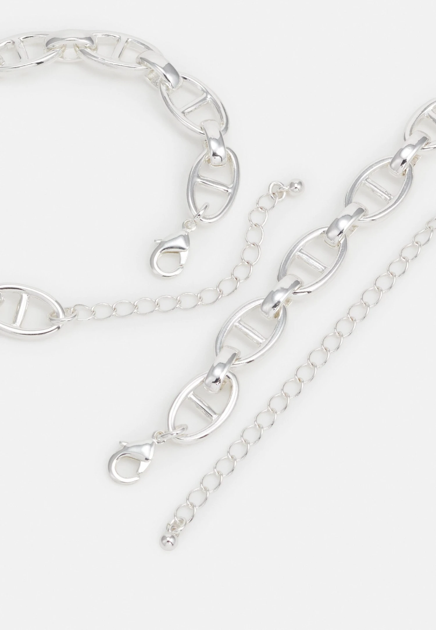 Pier One Set Unisex - Ketting - Silver-Coloured 4 Pier One Set Unisex - Ketting - Silver-Coloured - Afbeelding 2