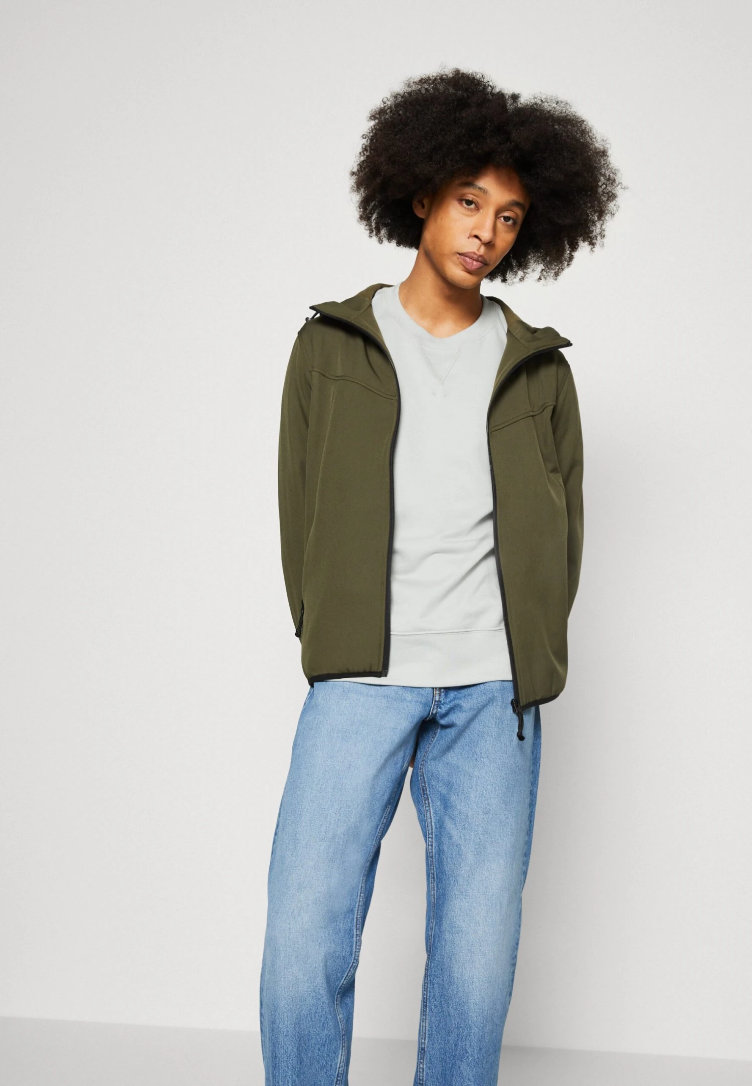 Pier One Regenjas - Olive 6 Pier One Regenjas - Olive - Afbeelding 4