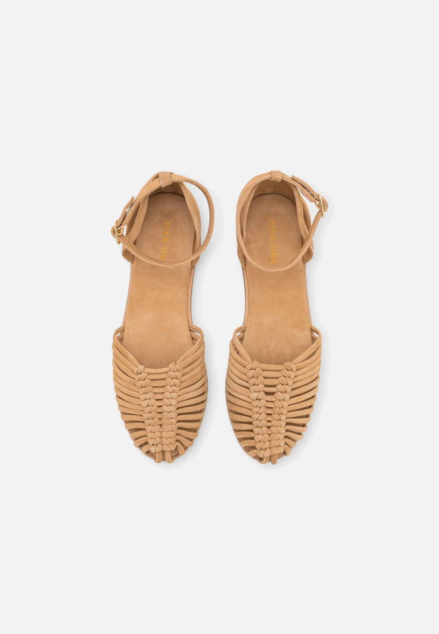 Pier One Leather- Sandalen - Beige 8 Pier One Leather- Sandalen - Beige - Afbeelding 6