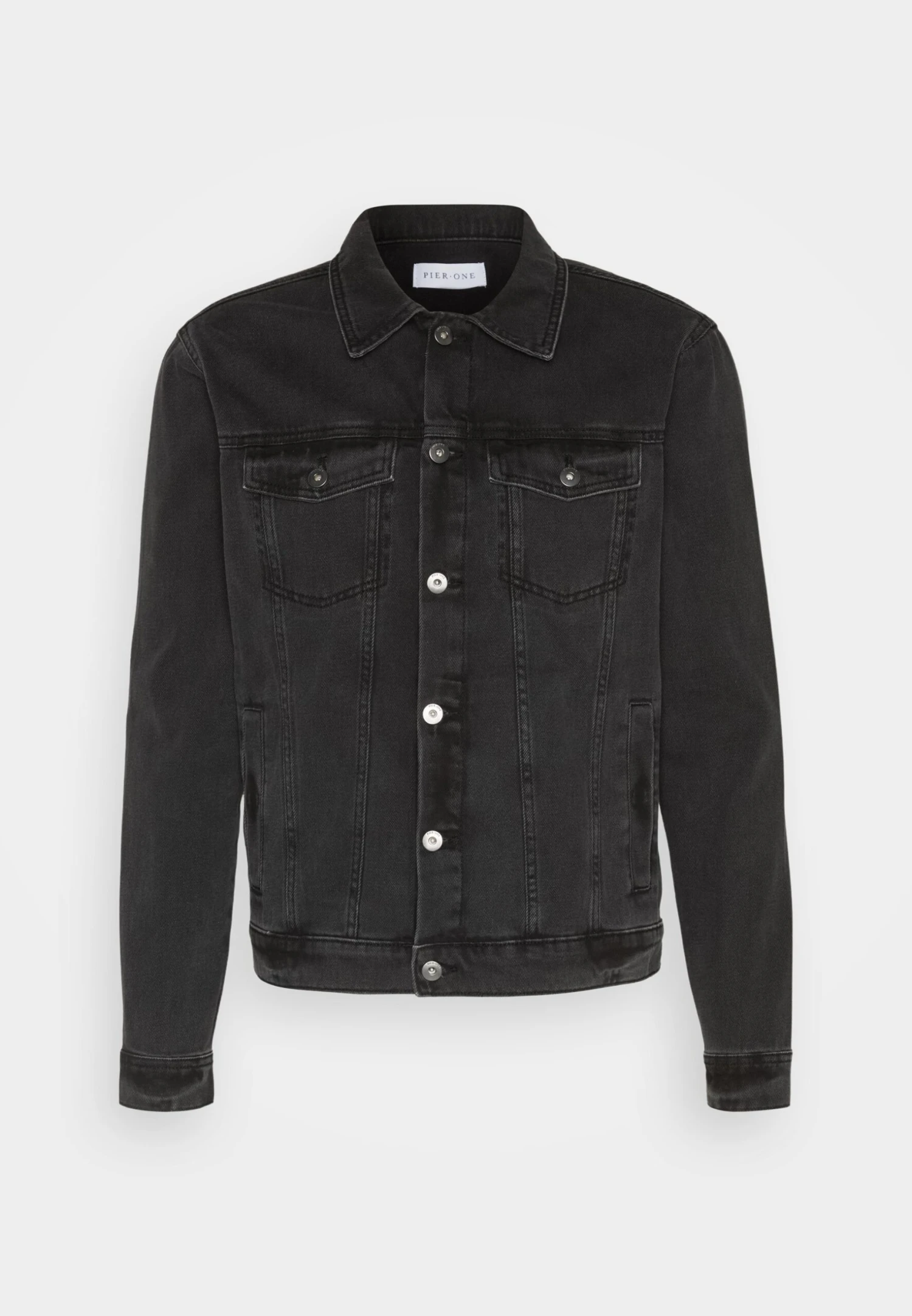 Pier One Spijkerjas - Black 7 Pier One Spijkerjas - Black - Afbeelding 5