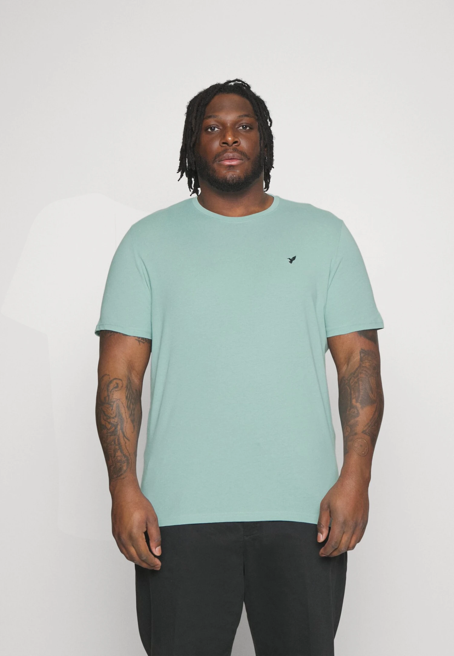 Pier One 5 Pack - T-Shirt Basic - Dark Green/Beige/Light Blue 6 Pier One 5 Pack - T-Shirt Basic - Dark Green/Beige/Light Blue - Afbeelding 4