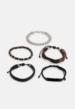 Pier One 5 Pack- Armband - Silver-Coloured