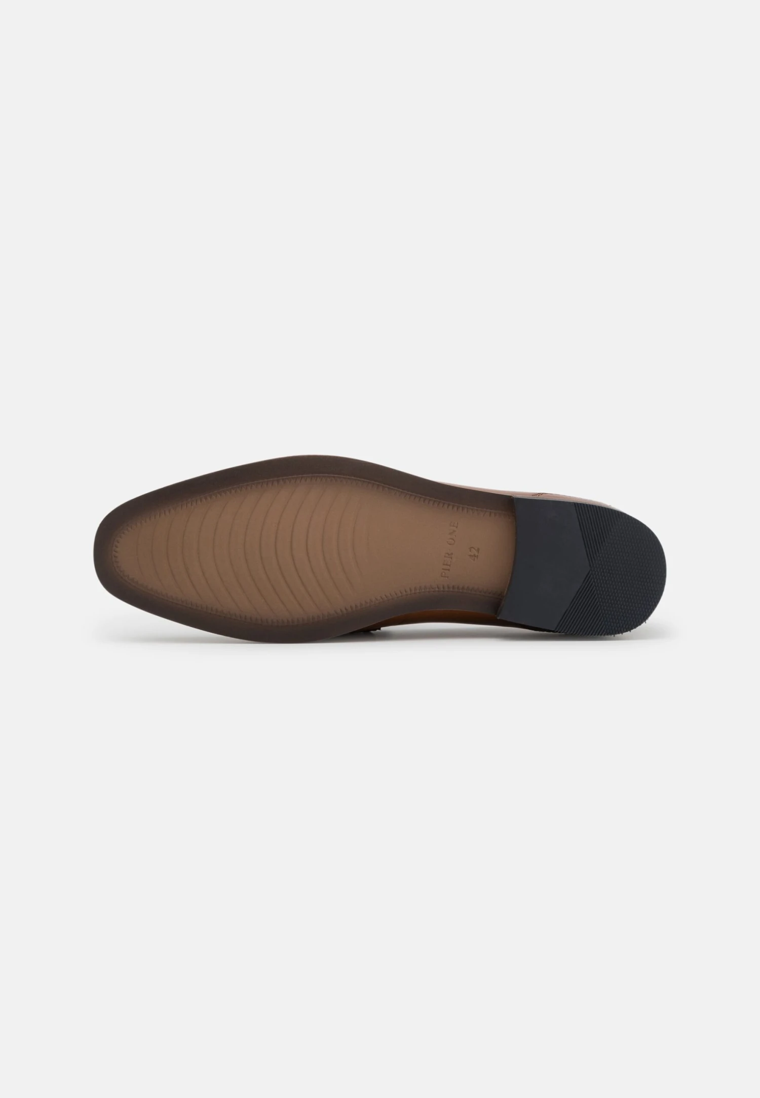 Pier One Leather - Instappers - Cognac 5 Pier One Leather - Instappers - Cognac - Afbeelding 3