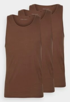 Pier One 3Pck Skin Tone Rib Vest- Hemd - Brown 10 Pier One 3Pck Skin Tone Rib Vest- Hemd - Brown -Pier One 441df9f4c8f242f193b2f72b7d9c6a28