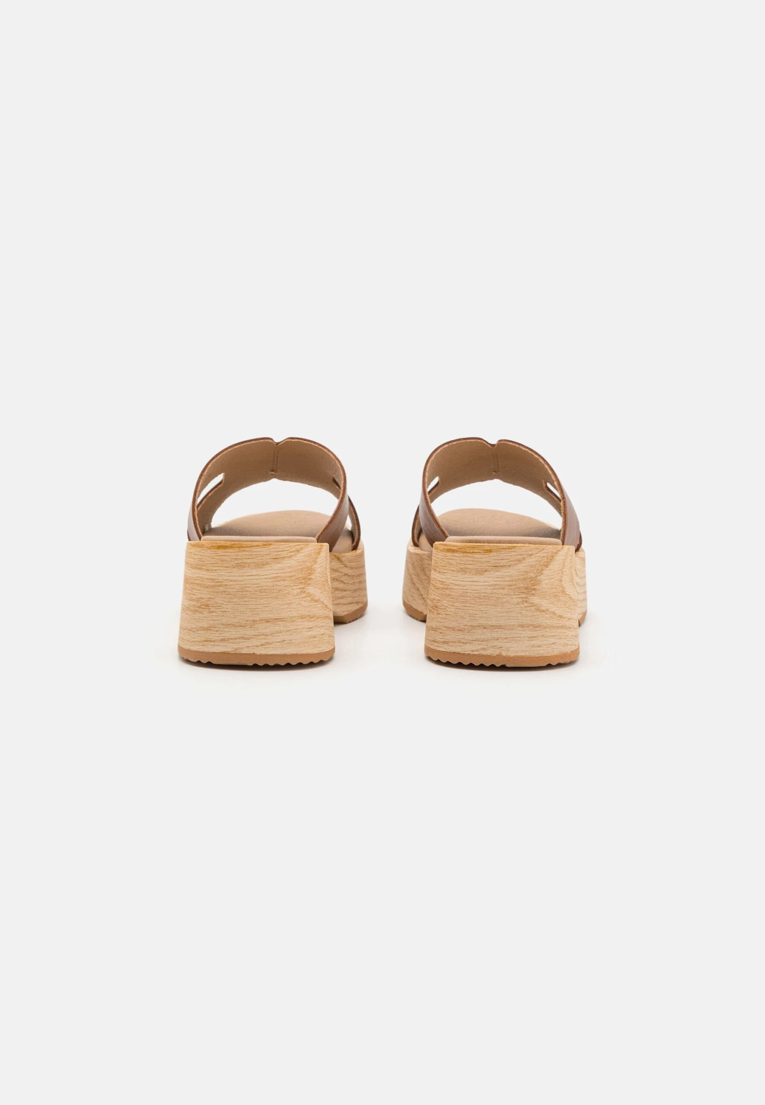 Pier One Leather - Clogs - Cognac 6 Pier One Leather - Clogs - Cognac - Afbeelding 4