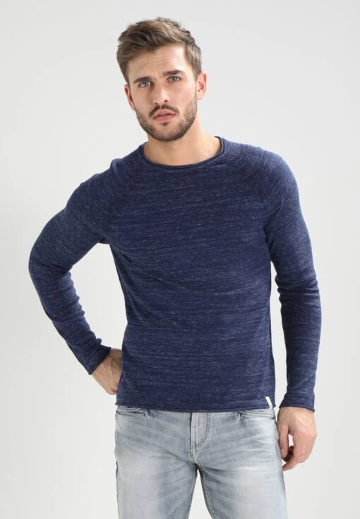 Pier One Trui - Mottled Blue
