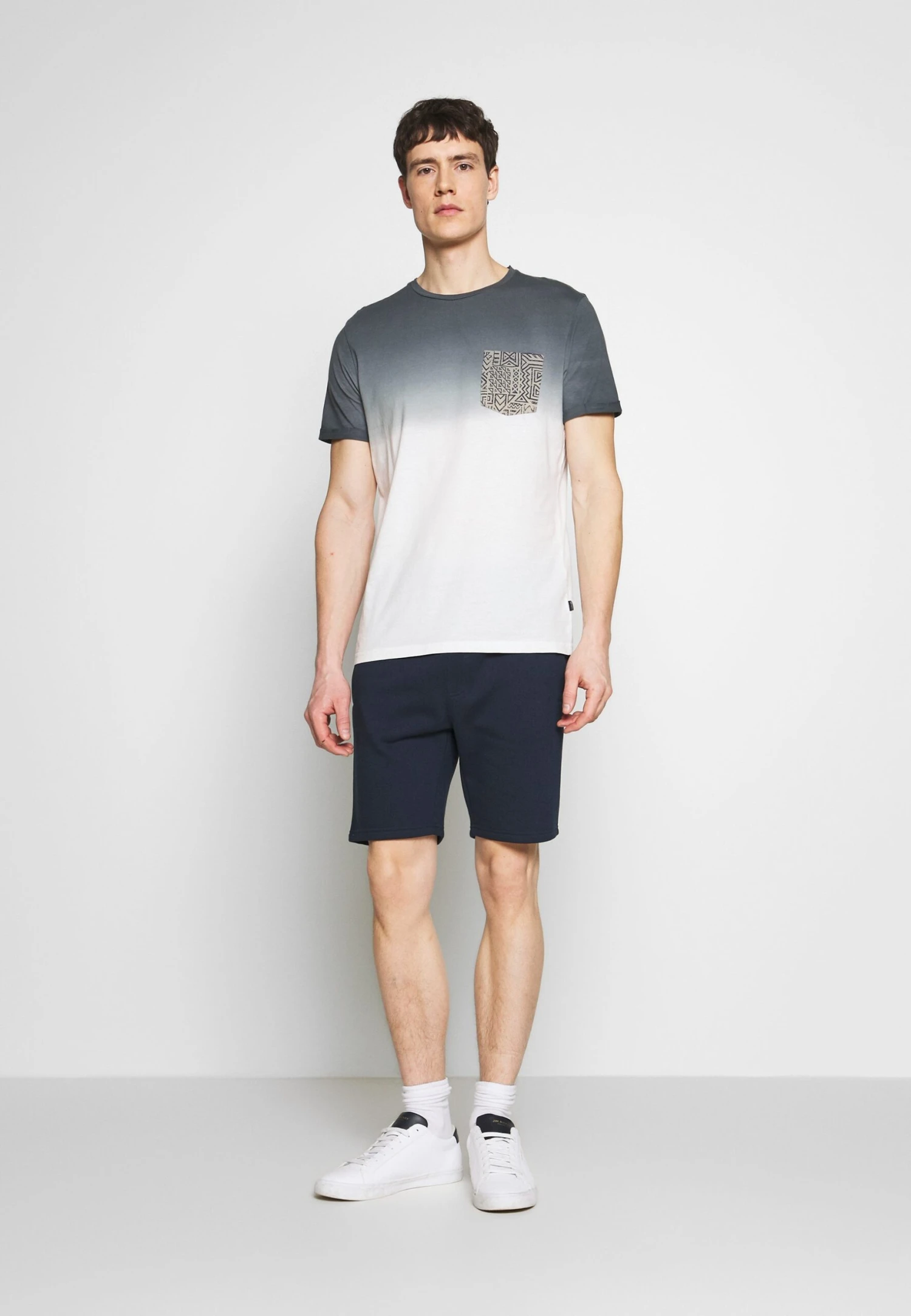 Pier One 2 Pack - Shorts - Dark Blue/Black 4 Pier One 2 Pack - Shorts - Dark Blue/Black - Afbeelding 2