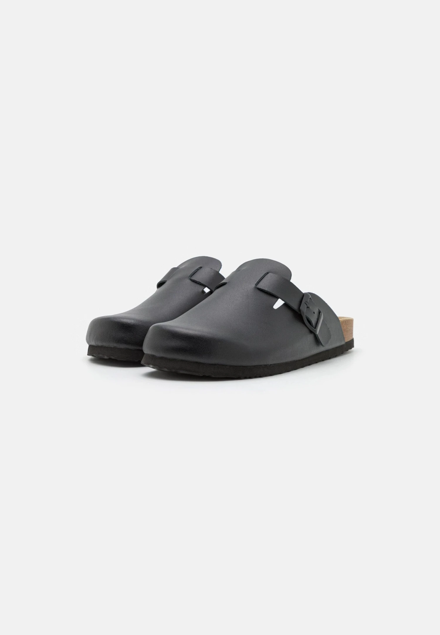 Pier One Leather Unisex - Pantoffels - Black 4 Pier One Leather Unisex - Pantoffels - Black - Afbeelding 2