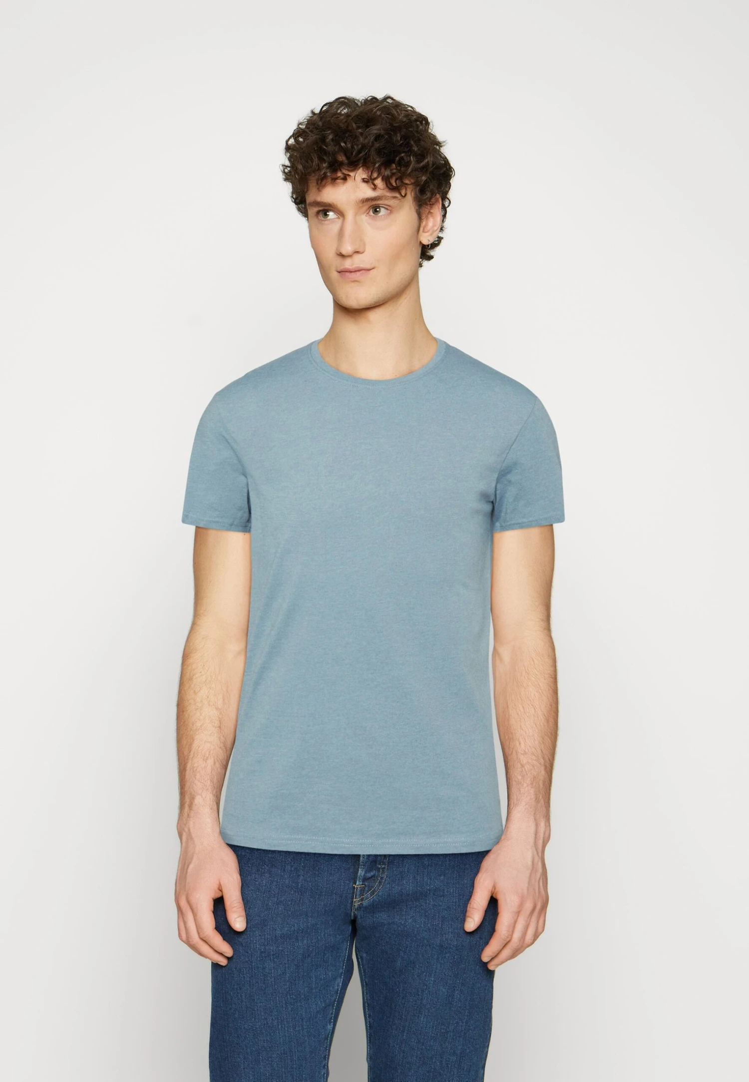 Pier One 3 Pack - T-Shirt Basic - Brown/Beige/Light Blue 6 Pier One 3 Pack - T-Shirt Basic - Brown/Beige/Light Blue - Afbeelding 4